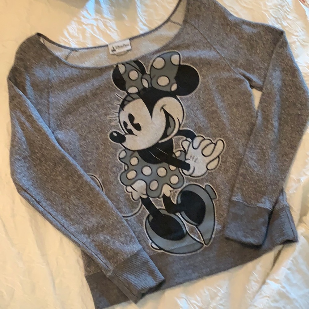 Disney Parks wide boatneck sweater